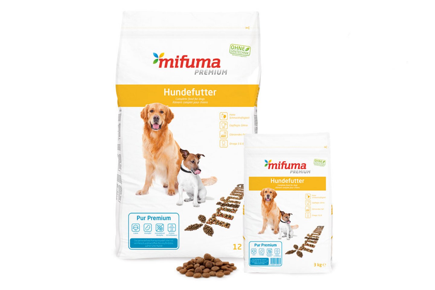[Translate to French:] Hundefutter Pur Premium